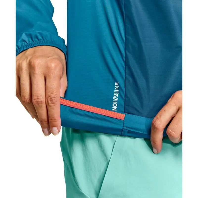 Giacca a vento da donna Ortovox Giacca a vento W (blu petrolio)