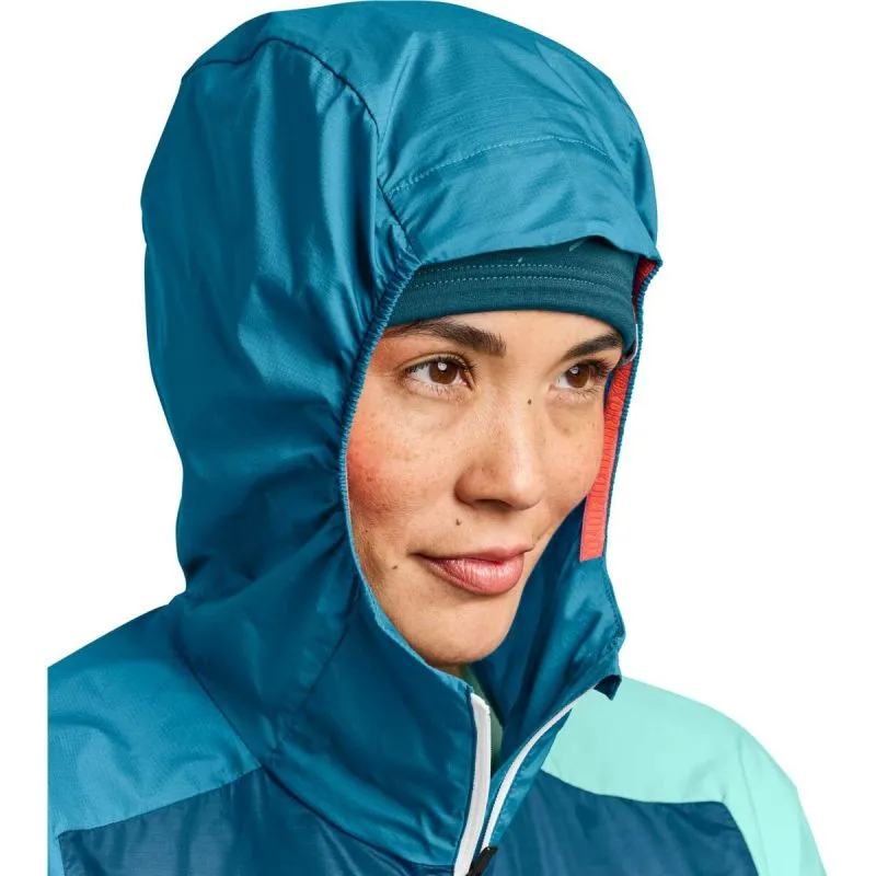 Giacca a vento da donna Ortovox Giacca a vento W (blu petrolio)