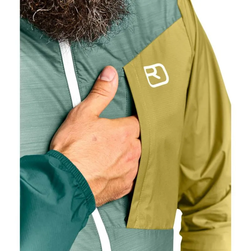 Giacca a vento da uomo Ortovox Giacca a vento (Artic Grey)