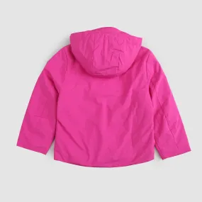Giacca A Vento Fucsia Ragazza