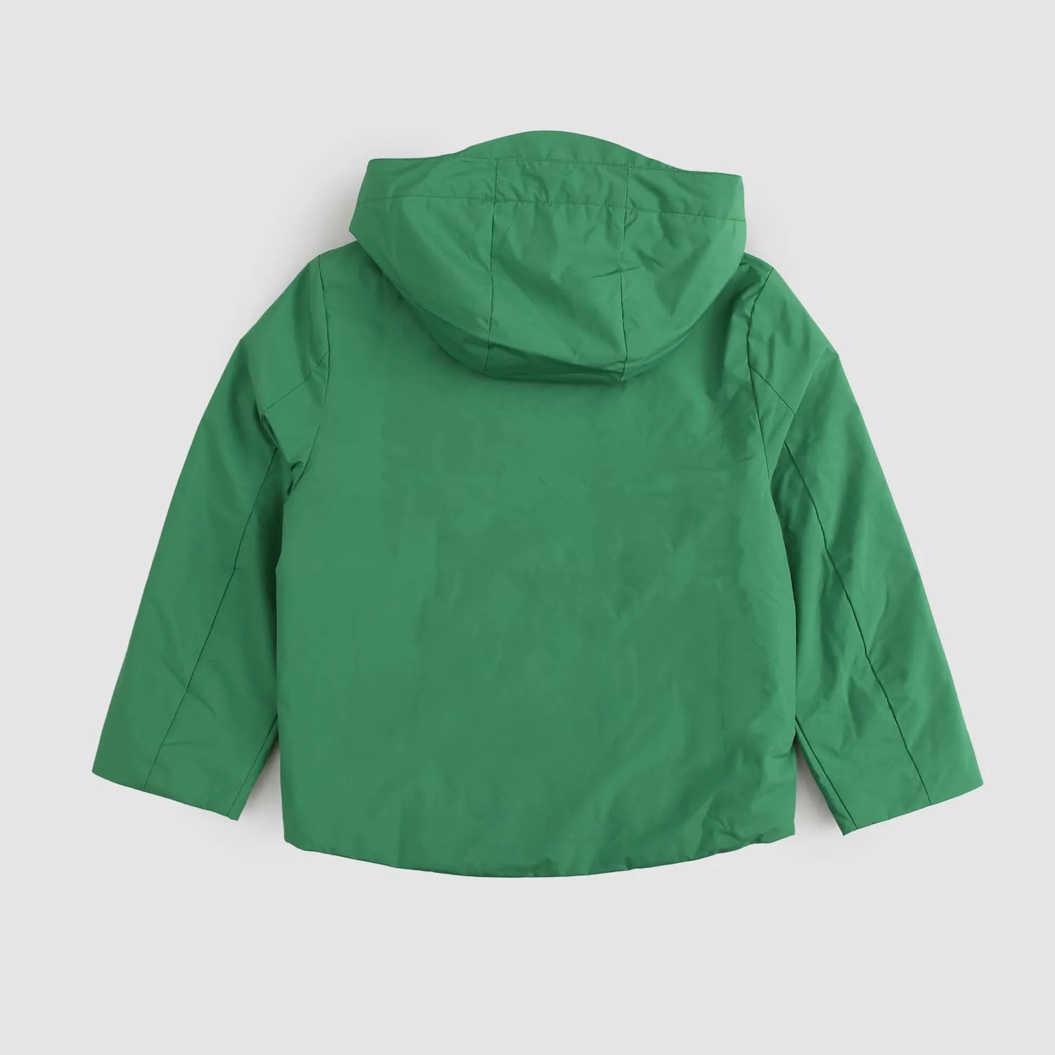 Giacca A Vento Verde Ragazzo