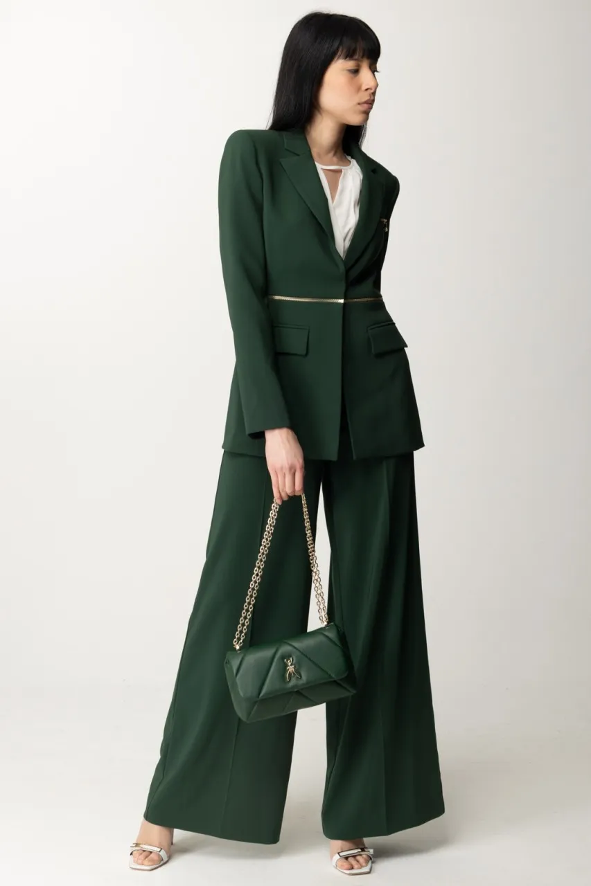 Giacca Blazer regolabile con zip Tuscany Green