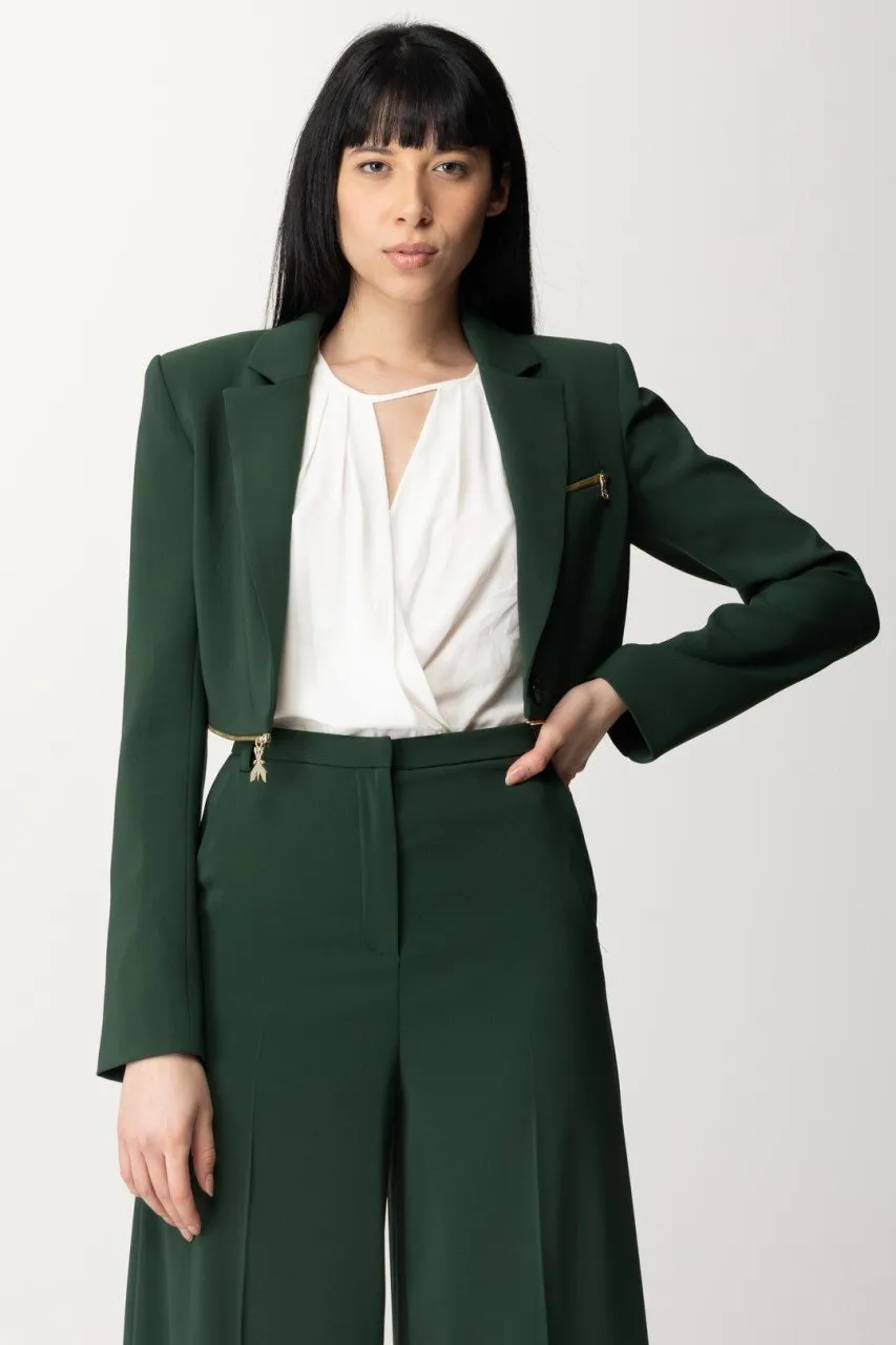 Giacca Blazer regolabile con zip Tuscany Green