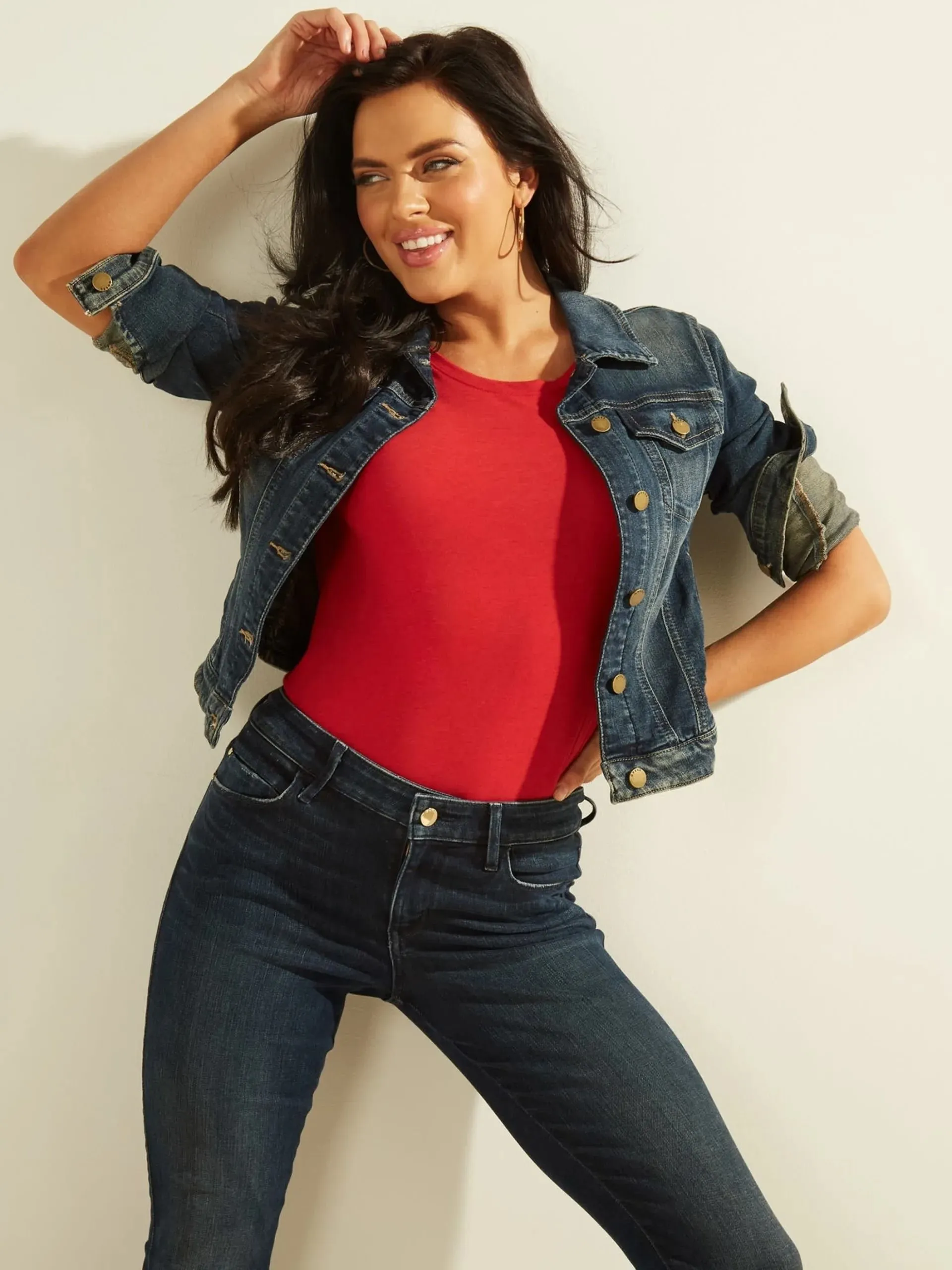 Giacca denim guess