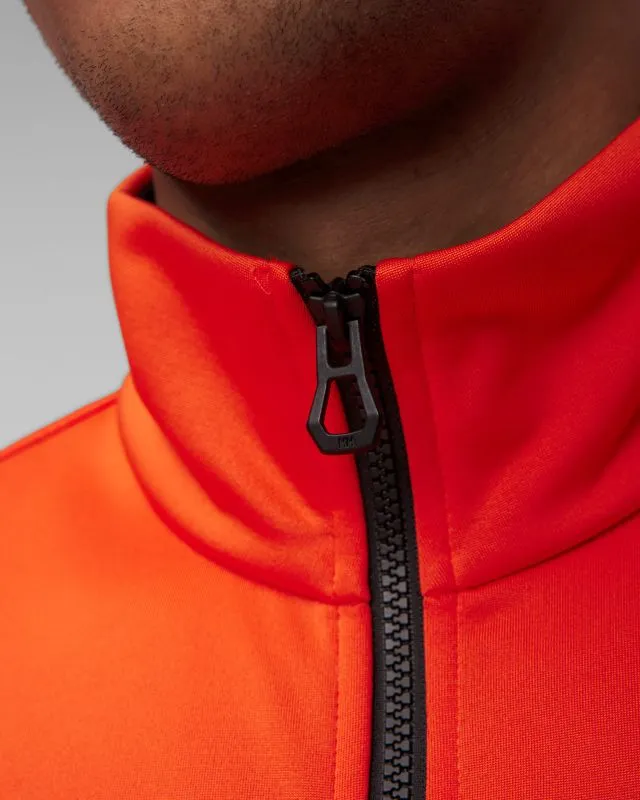 Giacca in pile arancione da uomo Helly Hansen HP Fleece Jacket 2.0