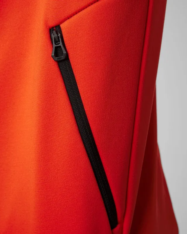 Giacca in pile arancione da uomo Helly Hansen HP Fleece Jacket 2.0