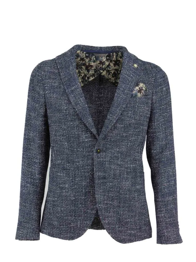 Giacca uomo Blazer microfantasia