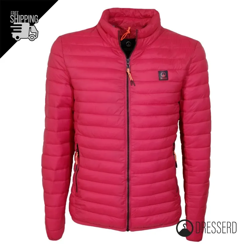 Giubbotto Uomo Dresserd Piumino 100 Grammi Semi Slim Fit Giubbino Senza Cappuccio
