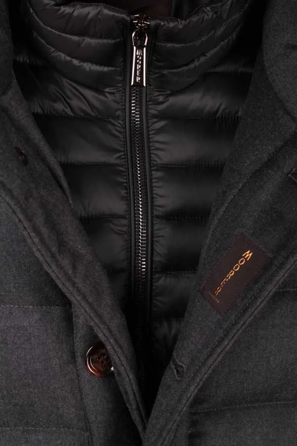 Giubbotto Uomo Moorer Grigio