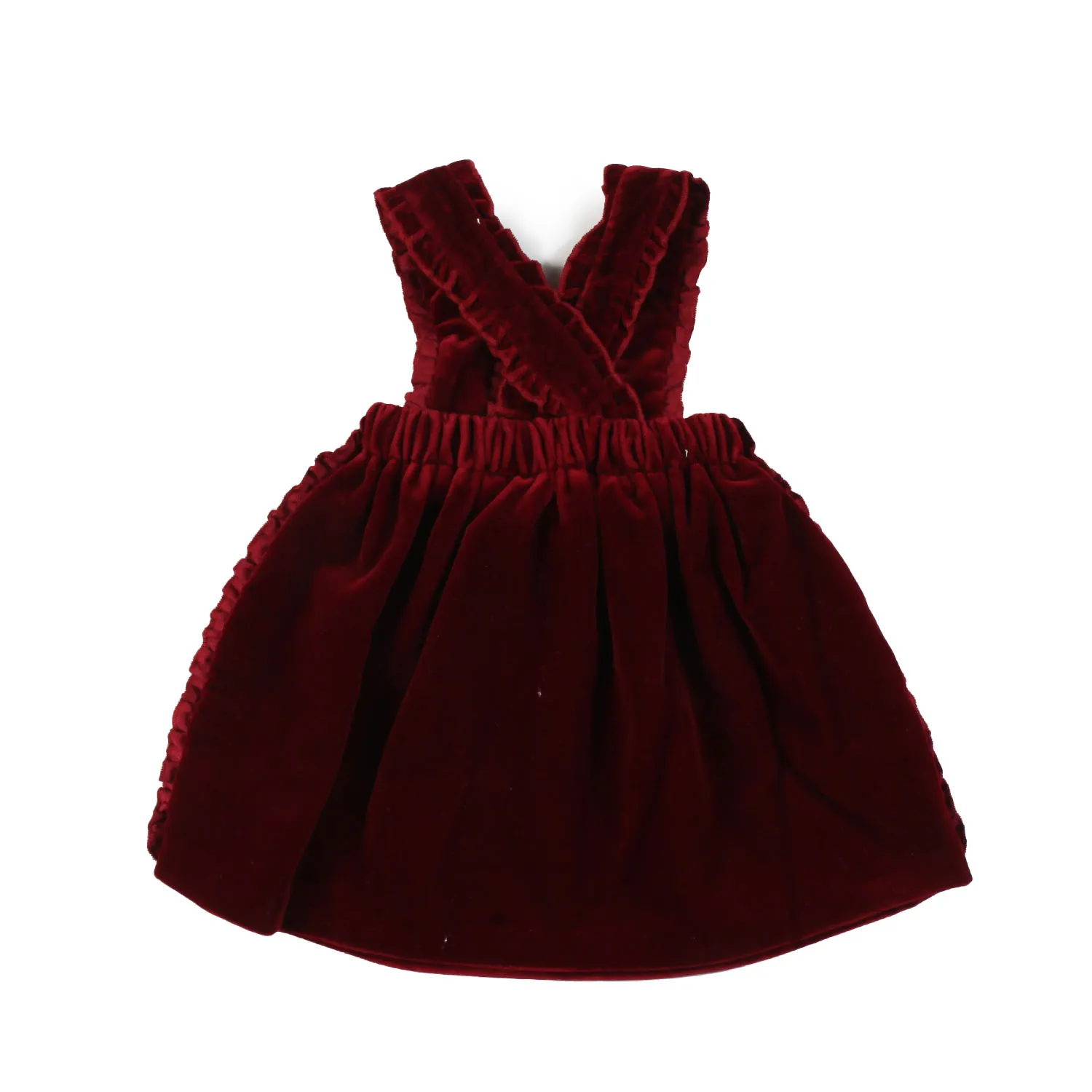 Gonna Salopette La Stupenderia Bordeaux Bimba