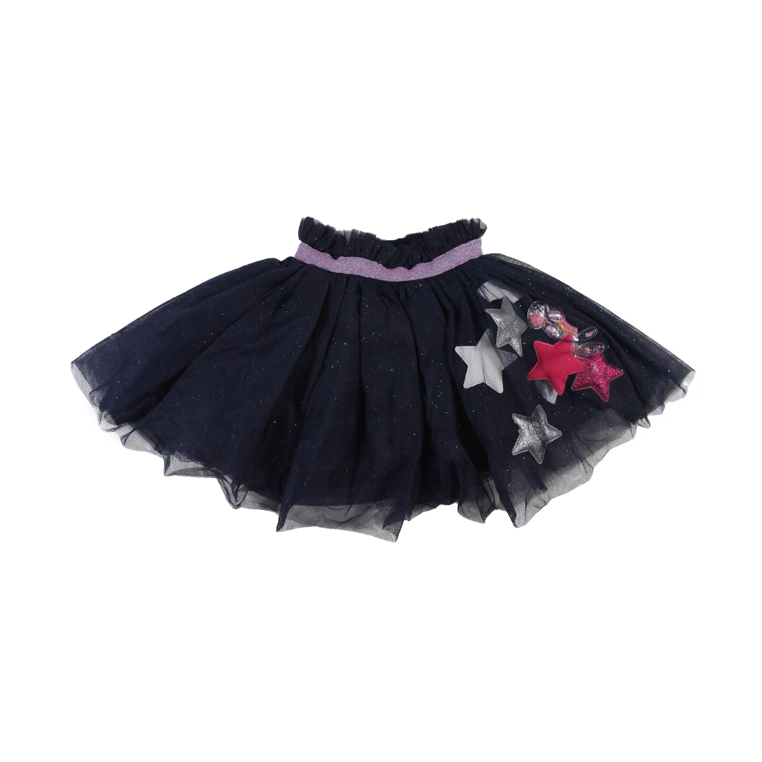 Gonna Tulle Billieblush Blu Glitter Bambina