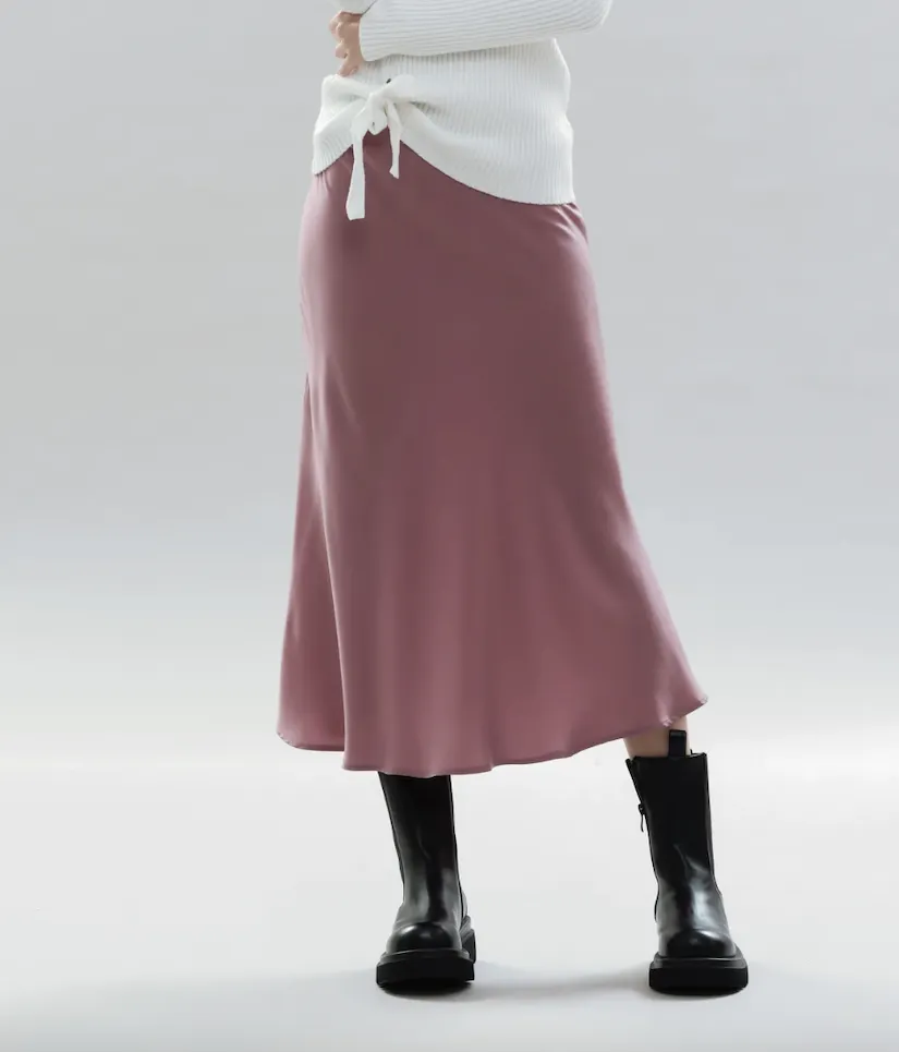 Gonna White Wise Donna longuette WW2086