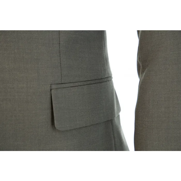 Henk ter Horst Abito intero 3 pezzi con gilet Verde scuro