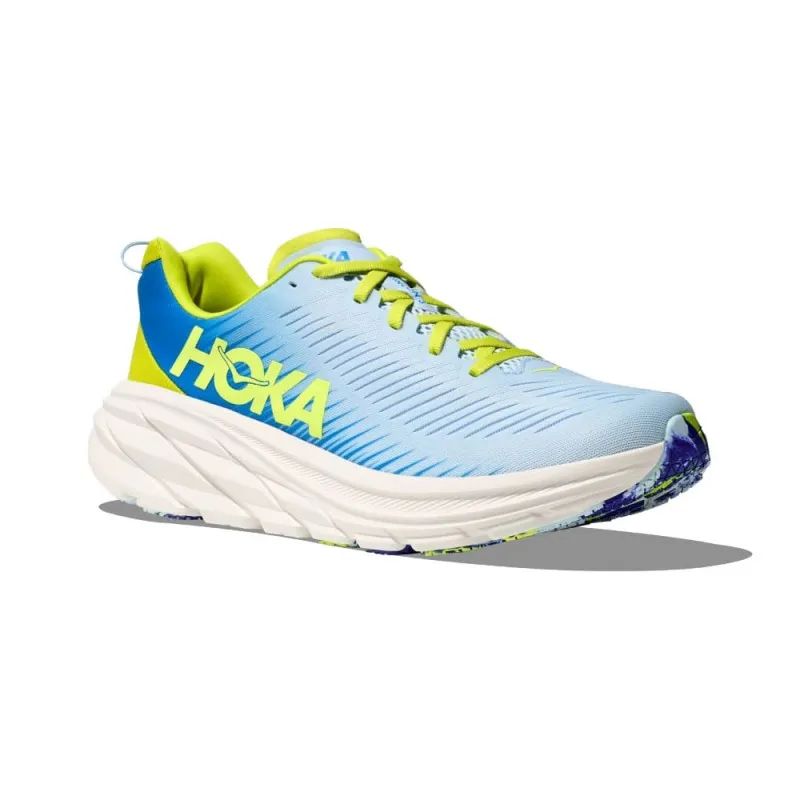 Hoka Rincon 3 Azzurro Giallo - Scarpe Running Uomo