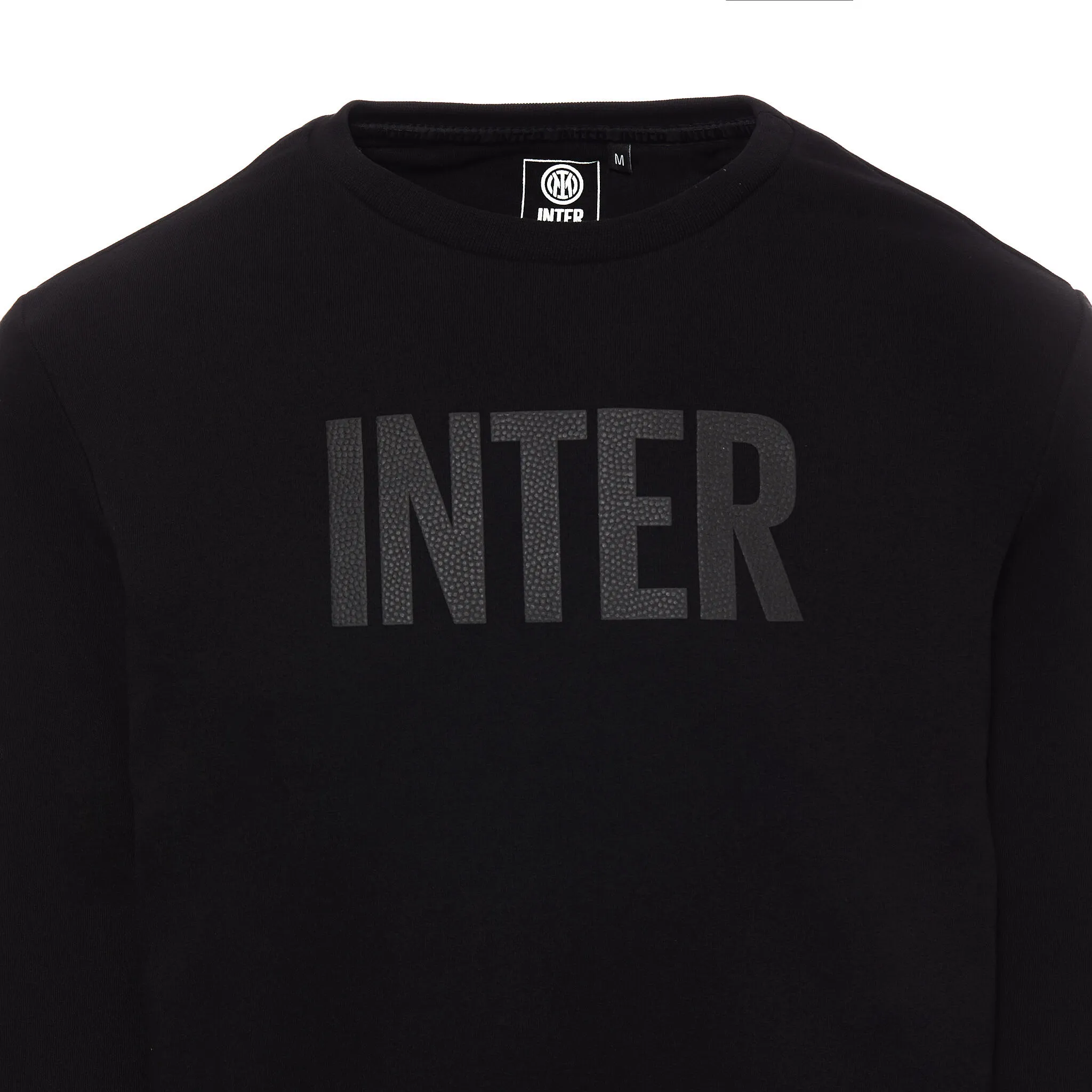 IM FELPA GIROCOLLO RUBBER LOGO UOMO