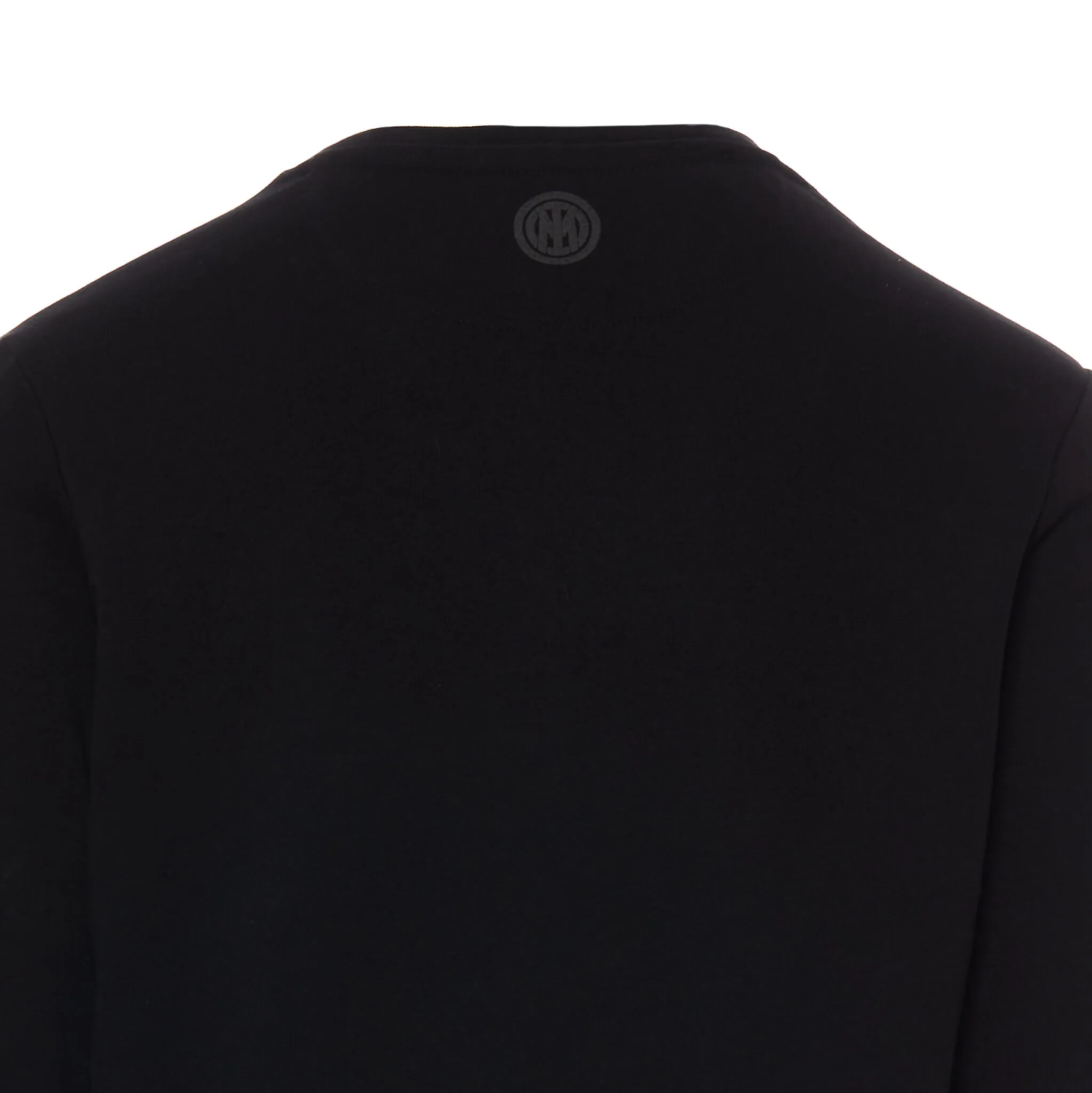 IM FELPA GIROCOLLO RUBBER LOGO UOMO