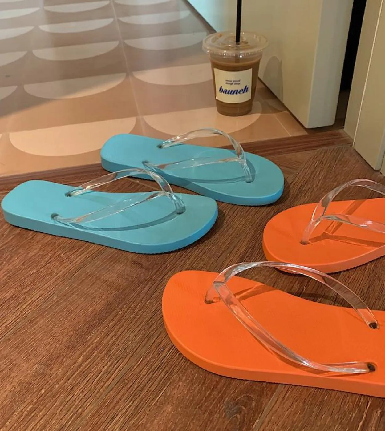 Infradito trasparenti Infradito da spiaggia in pvc Infradito da donna Infradito da donna
