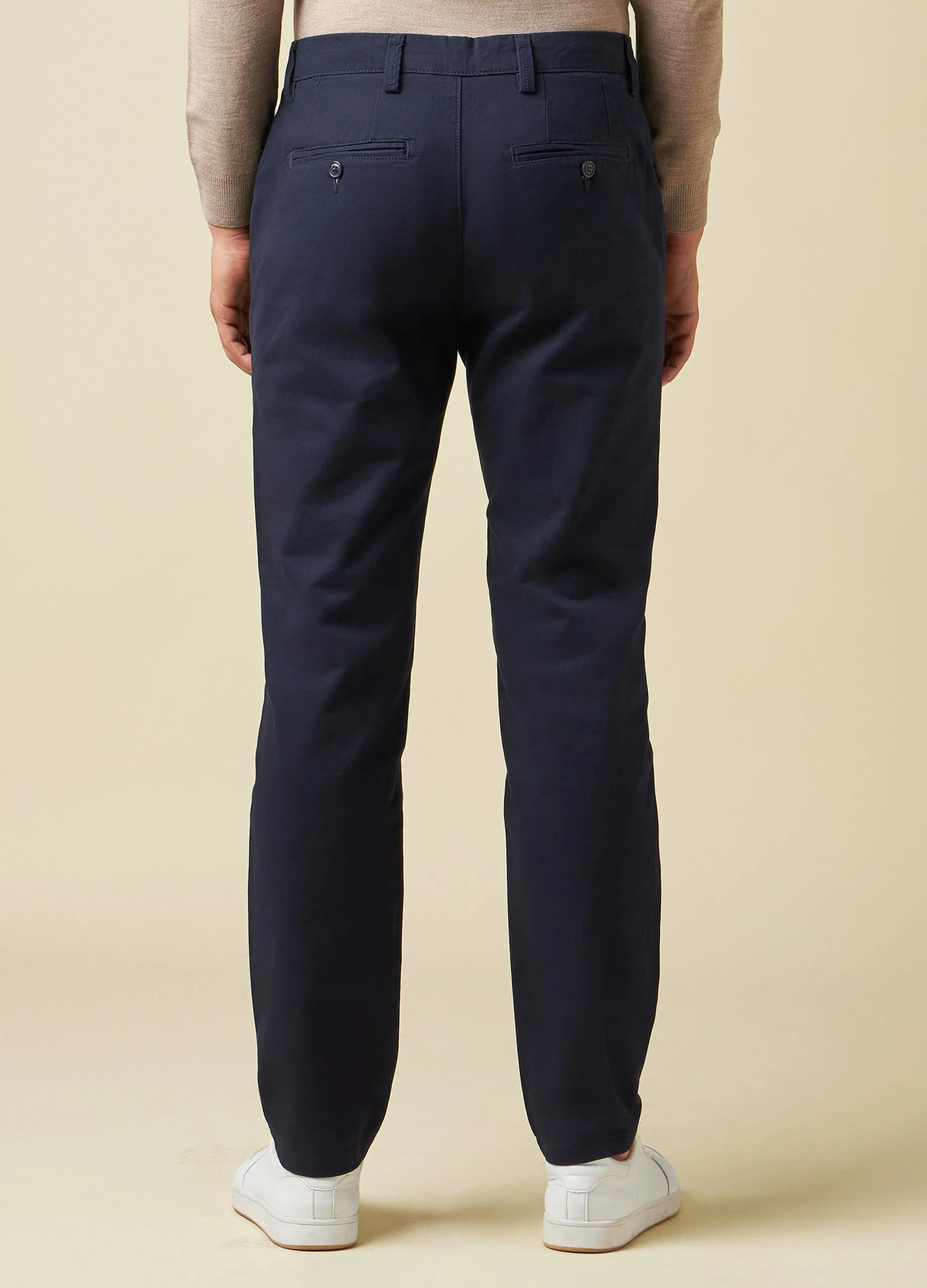 J. HART & BROS  Pantalone chino regular fit uomo