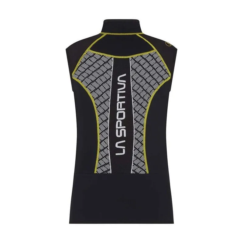 La Sportiva Stratos Racing Vest II M (Nero/Giallo) Gilet da sci alpinismo da uomo