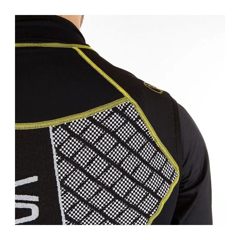 La Sportiva Stratos Racing Vest II M (Nero/Giallo) Gilet da sci alpinismo da uomo