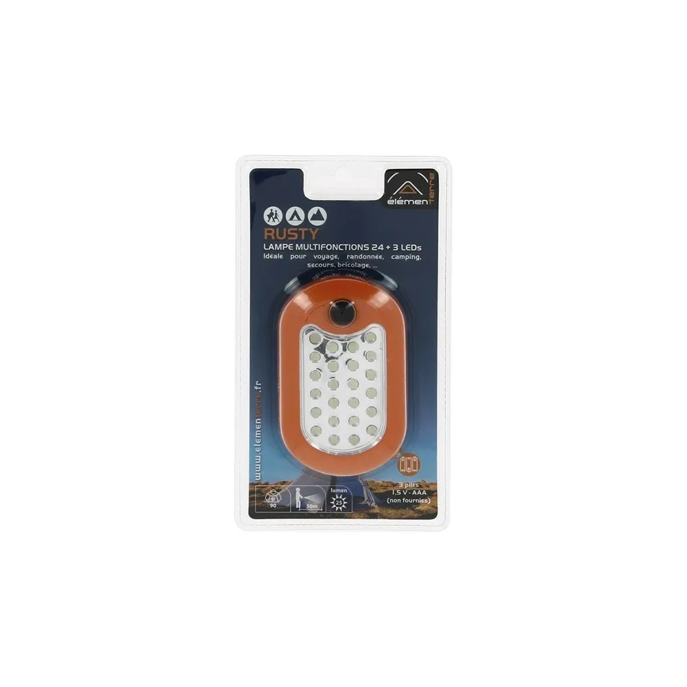 Lampada multifunzionale Elementerre Rusty Orange