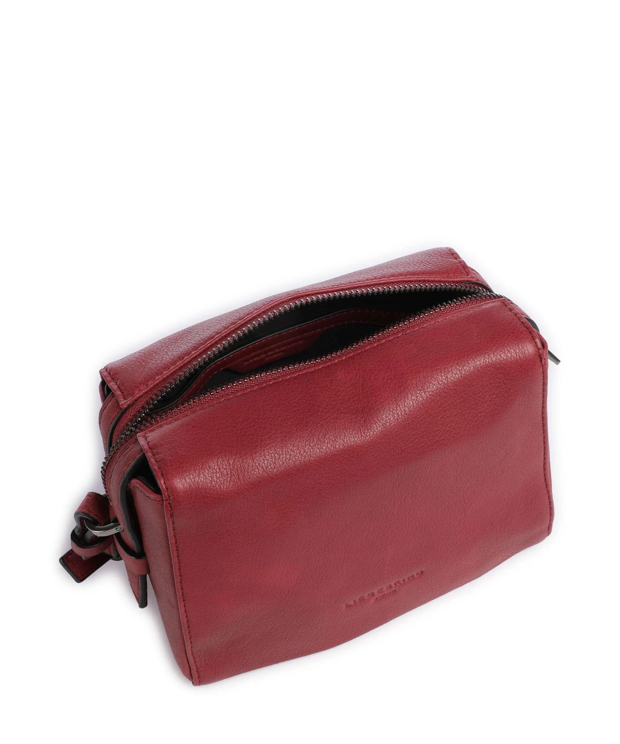  Liebeskind Lou 2 3D Leather S Borsa a tracolla pelle di vacchetta grana rosso  