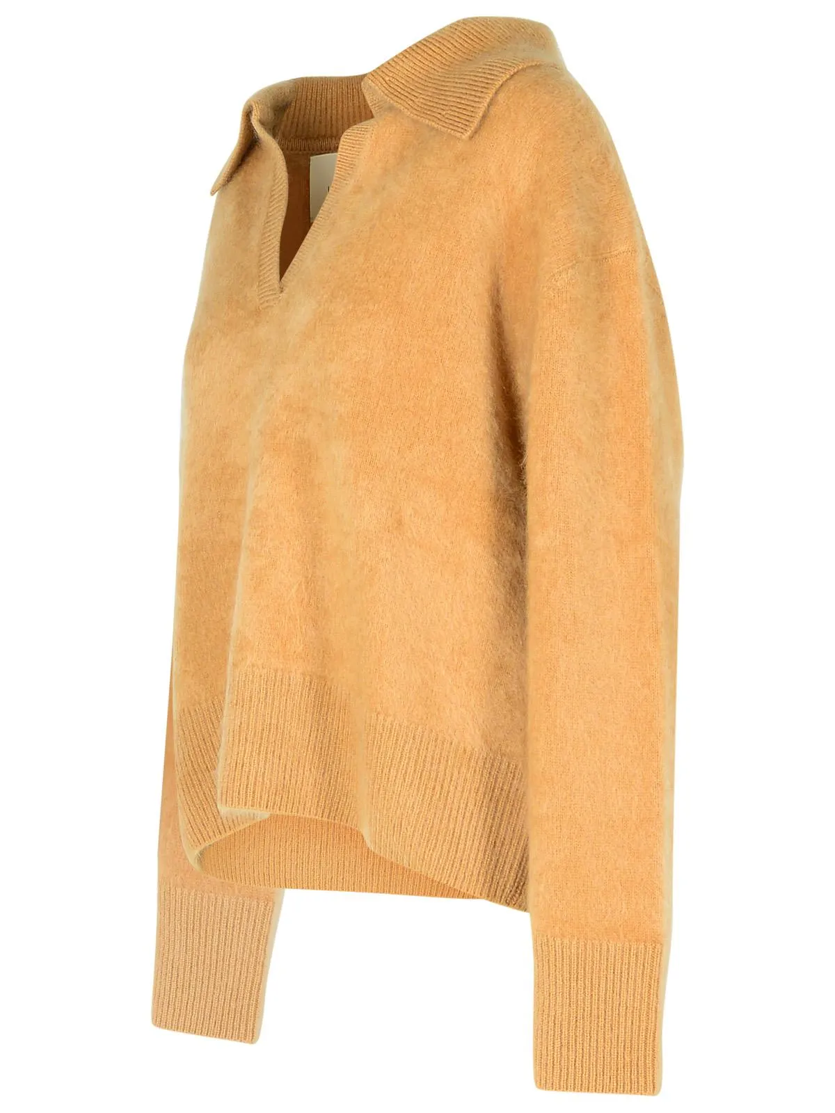 Lisa Yang 'Kerry' beige cashmere maglione