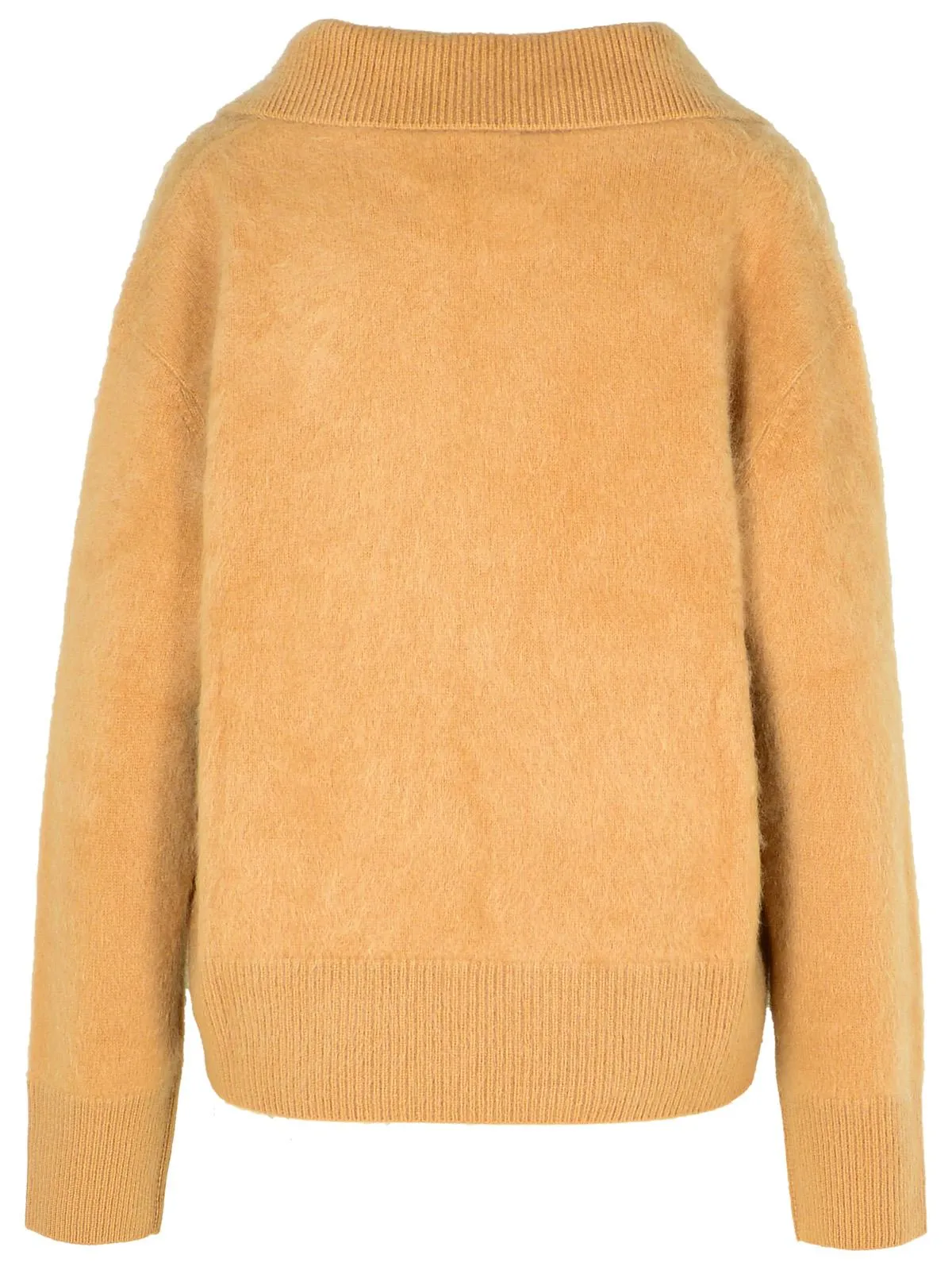Lisa Yang 'Kerry' beige cashmere maglione