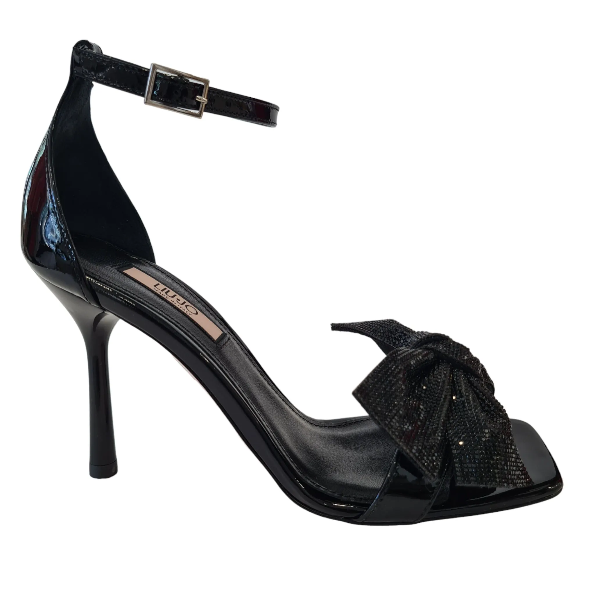 Liu-Jo Sandalo Donna Black con Fiocco strass Nero Rif.793