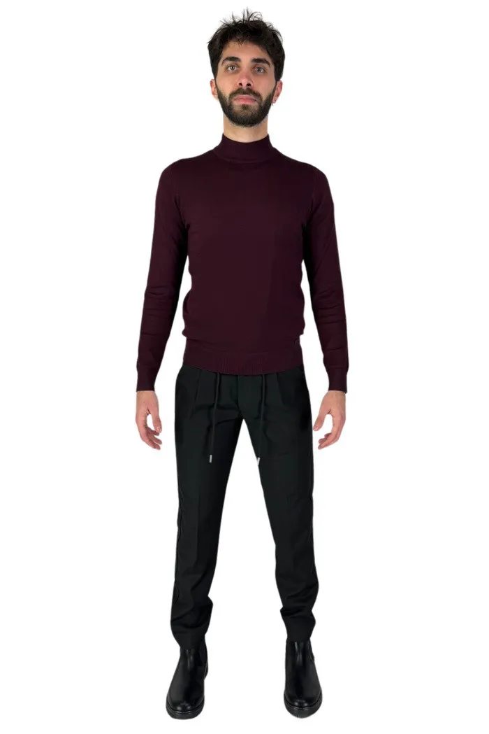 Luca Bertelli pantalaccio con pences in poliviscosa p1911ryan