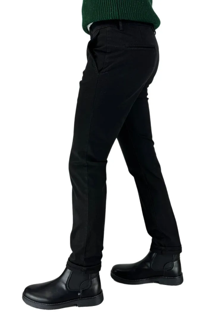 Luca Bertelli pantaloni in twill di cotone p1904tom