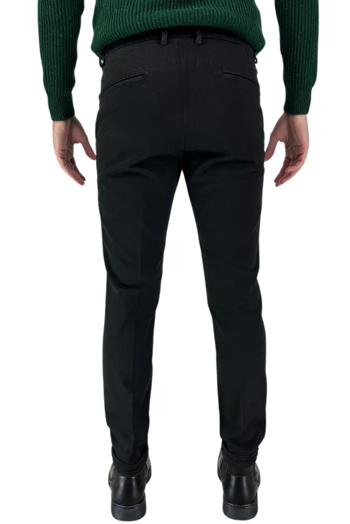 Luca Bertelli pantaloni in twill di cotone p1904tom