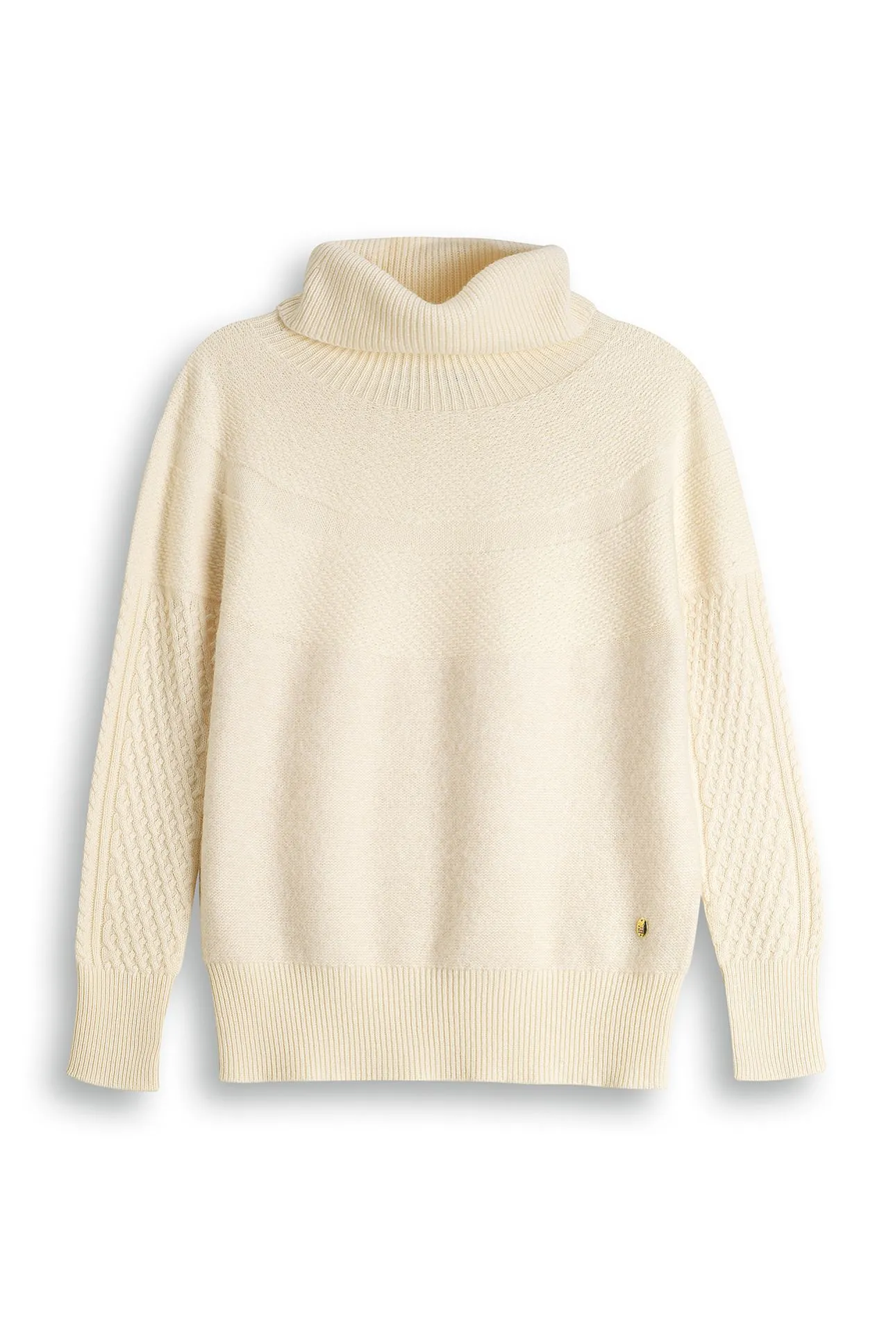     Maglia collo ad anello misto lana