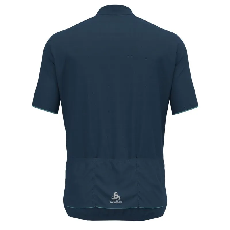Maglia da ciclismo Odlo Essential (blue wing teal) uomo