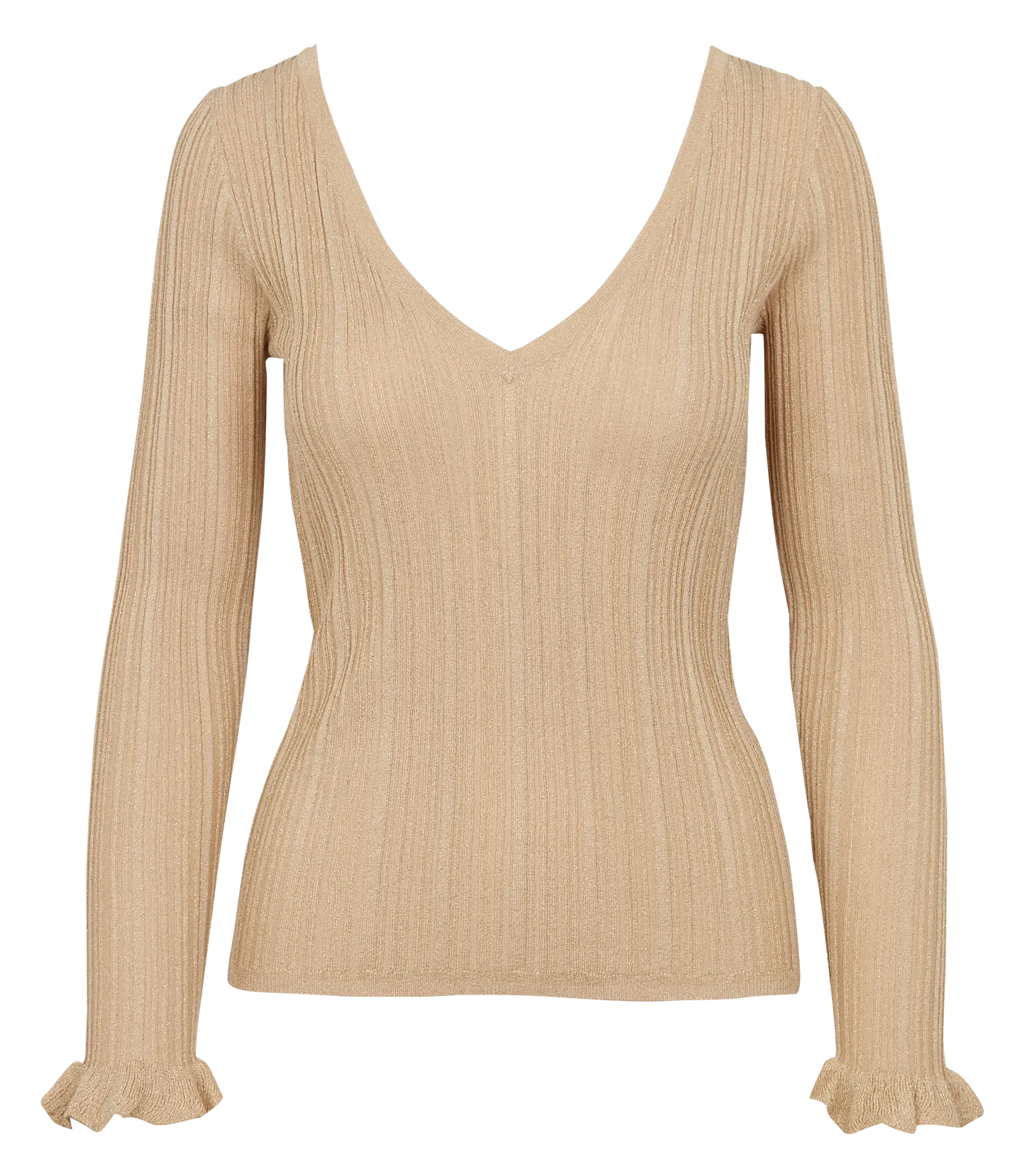 Maglia lurex Oliva e Gold LiuJo