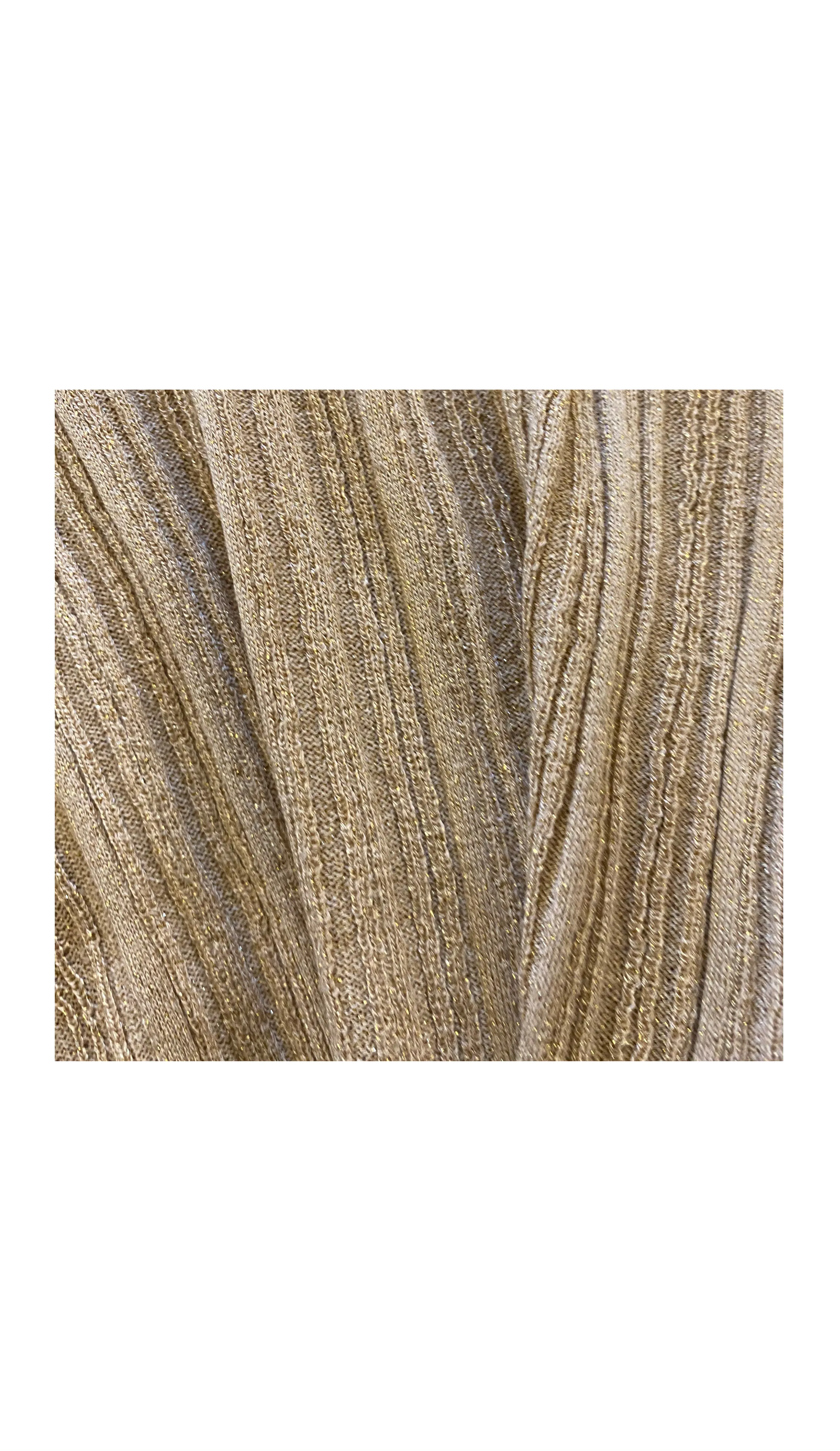 Maglia lurex Oliva e Gold LiuJo