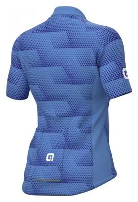 Maglia manica corta da donna Alé Sharp blu