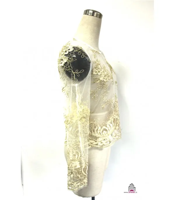 Maglia pizzo tulle Javia