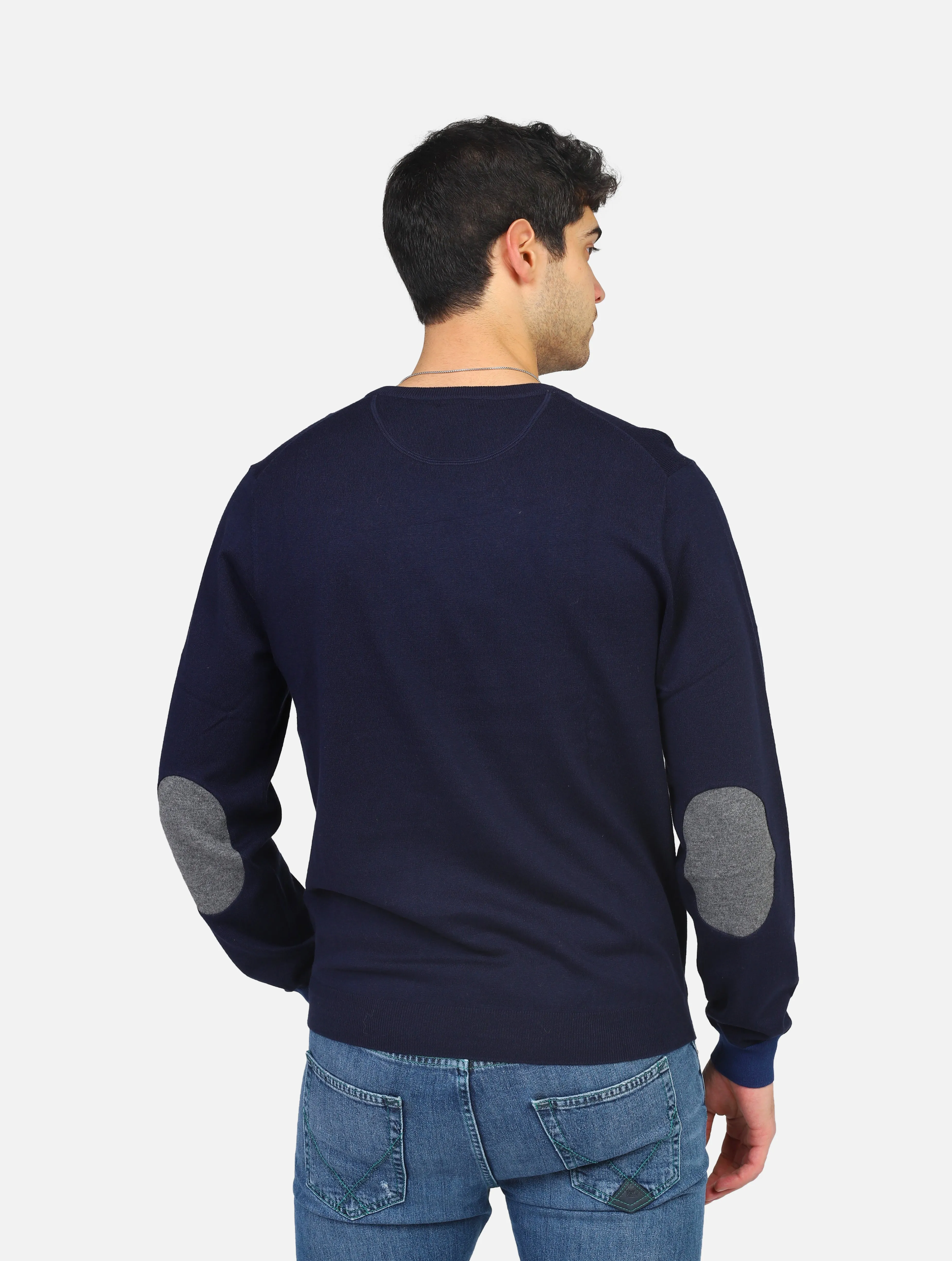 maglia SUN68 - K43110BLUE NAVY