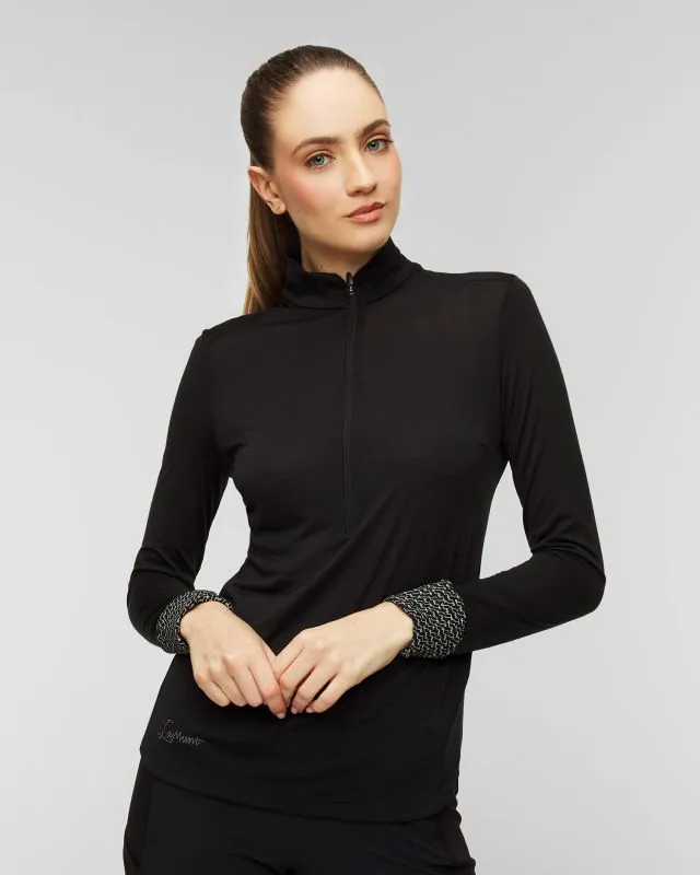 Maglietta a maniche lunghe LaMunt ALEXANDRA ZIP TEE
