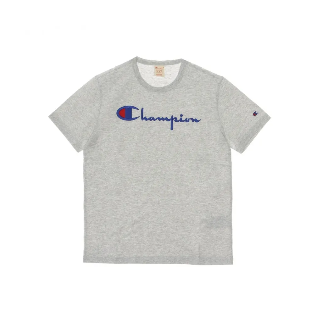 MAGLIETTA CREWNECK TEE ASH HEATHER