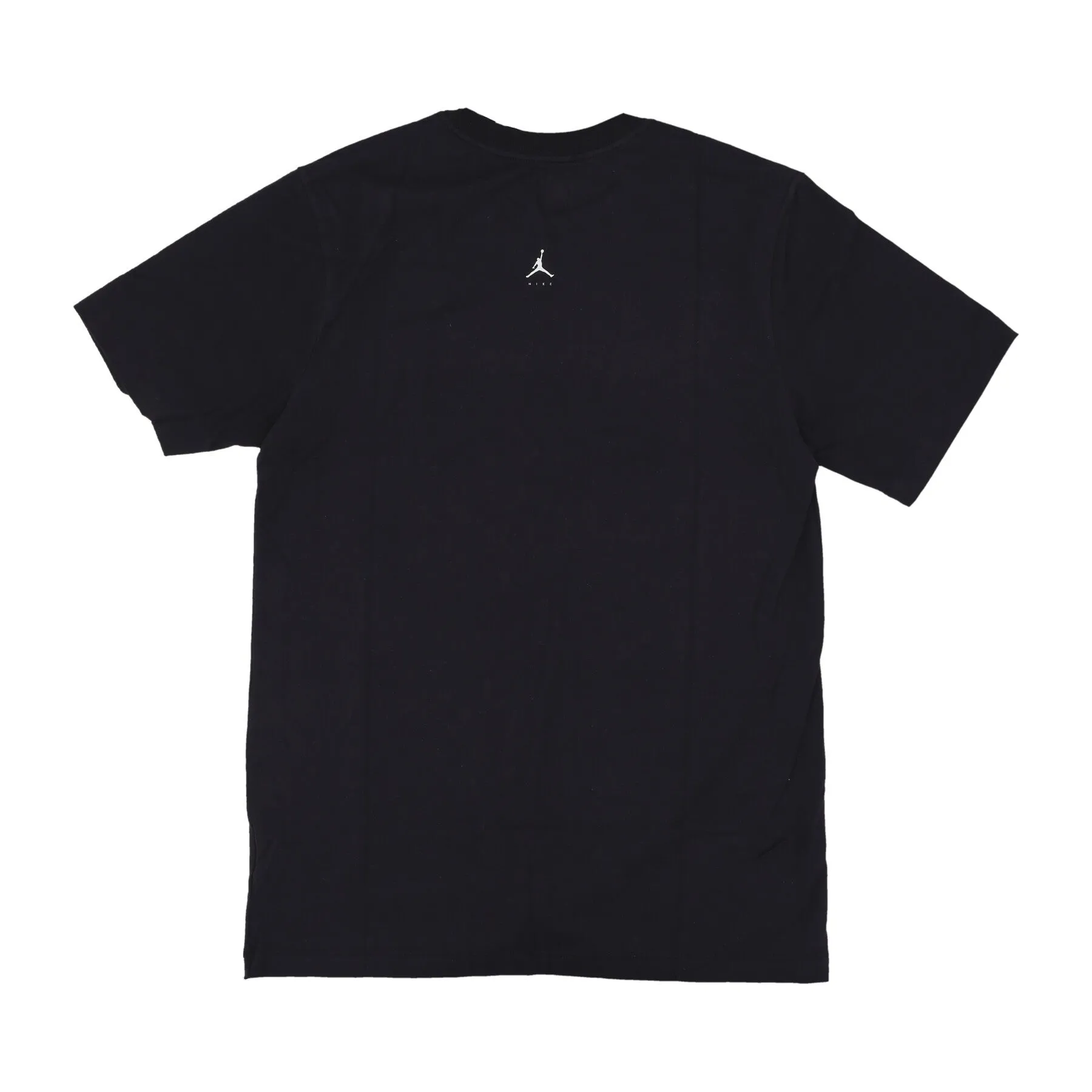 Maglietta Uomo Flight Mvp Wordmark Tee Black/infrared 23/canyon Gold/sail