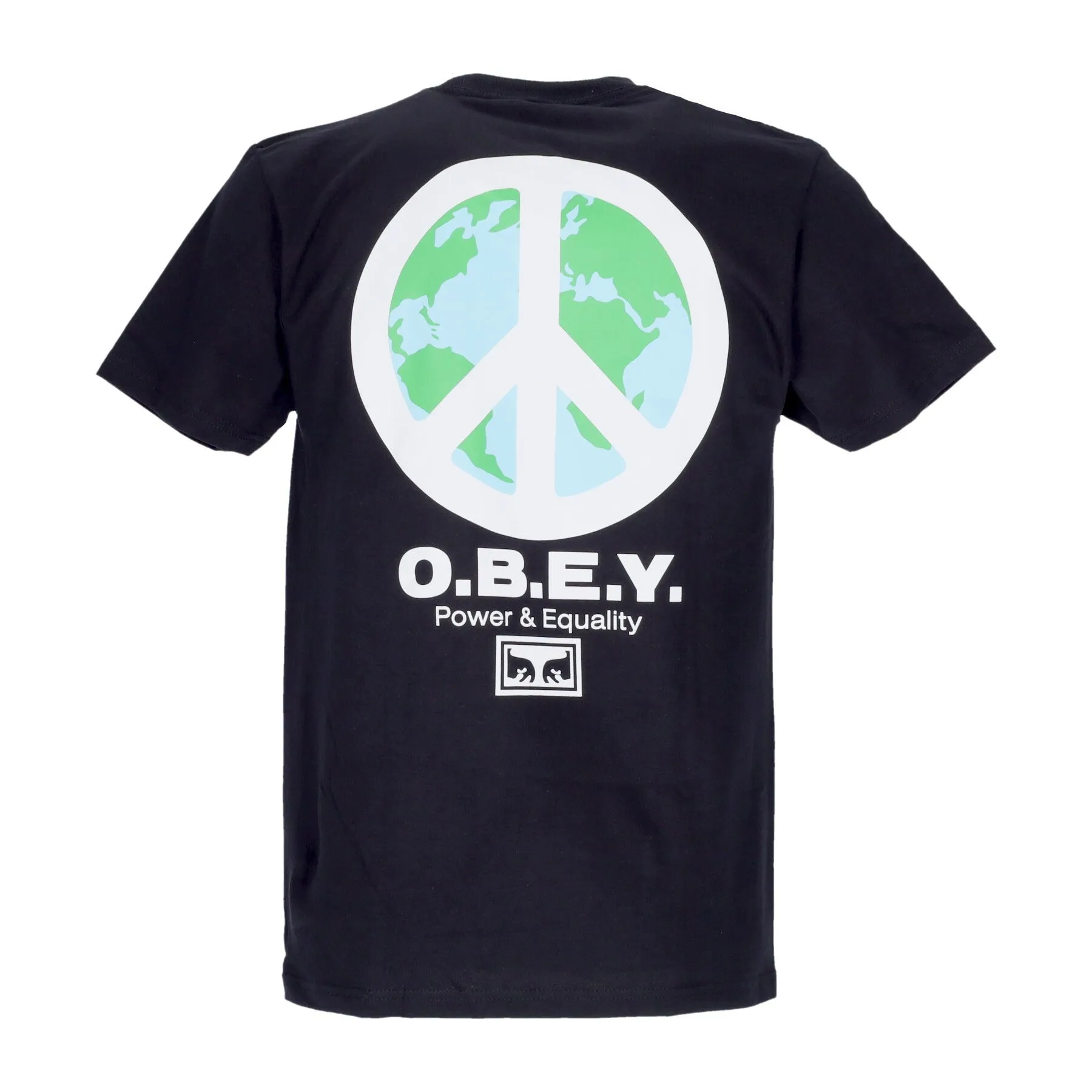 Maglietta Uomo Peace Punk Classic Tee Black