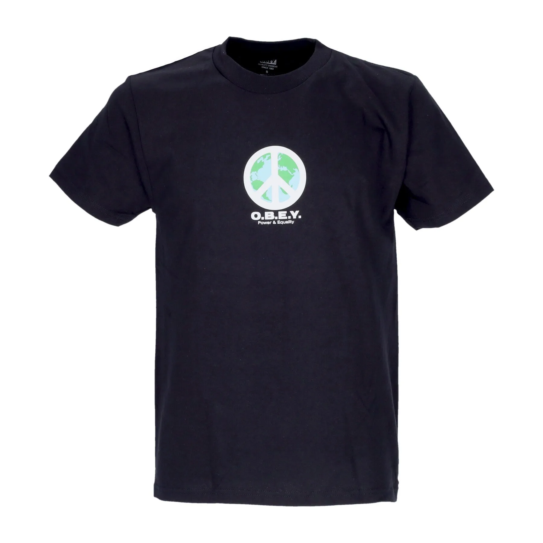 Maglietta Uomo Peace Punk Classic Tee Black