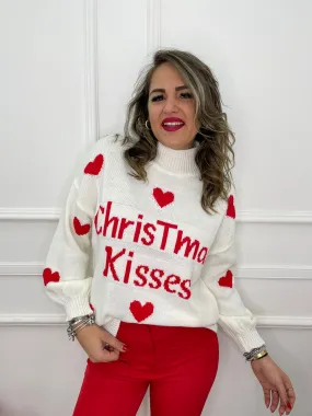 Maglione natalizio Christmas Kisses