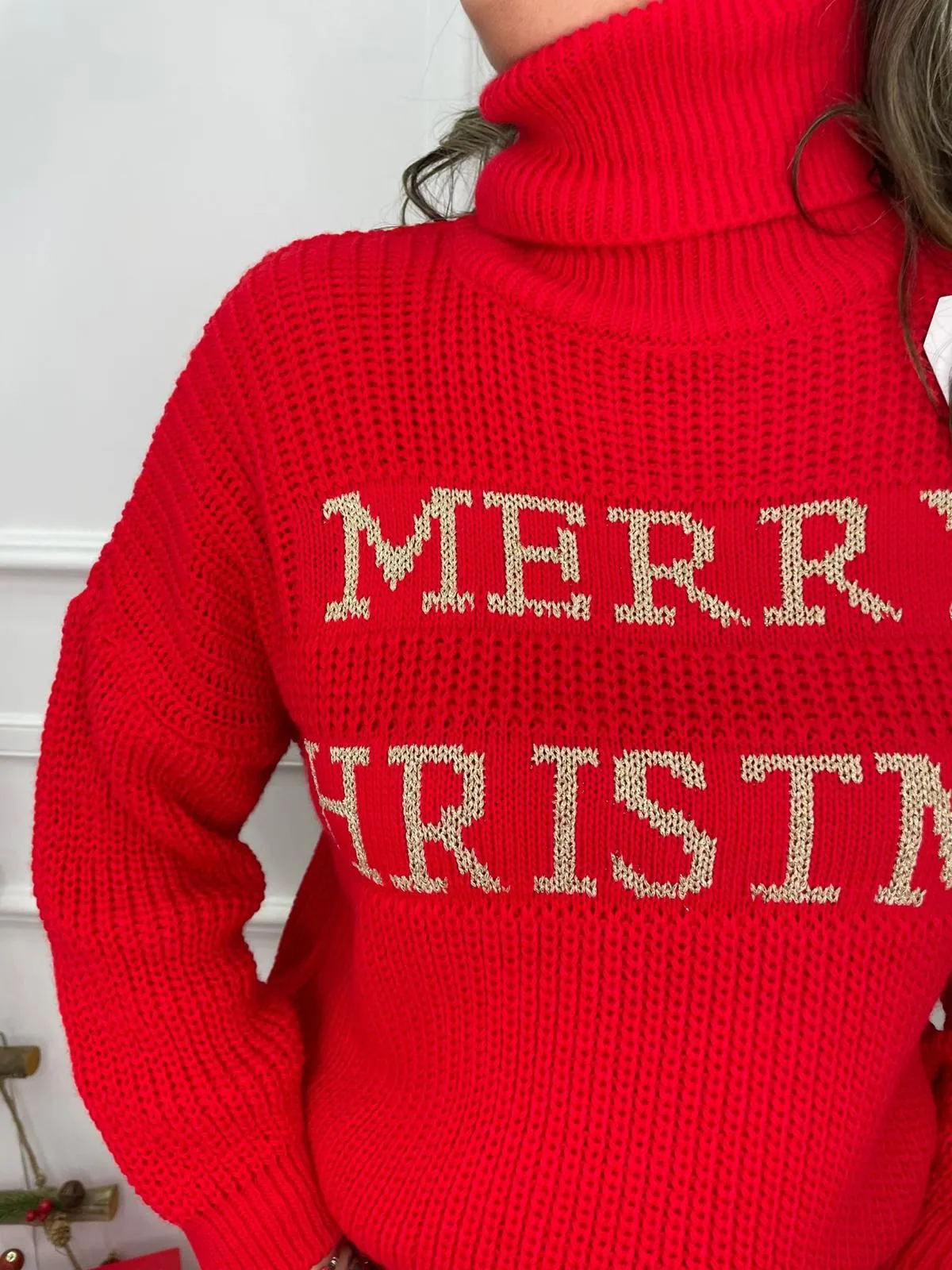 Maglione natalizio Merry Christmas