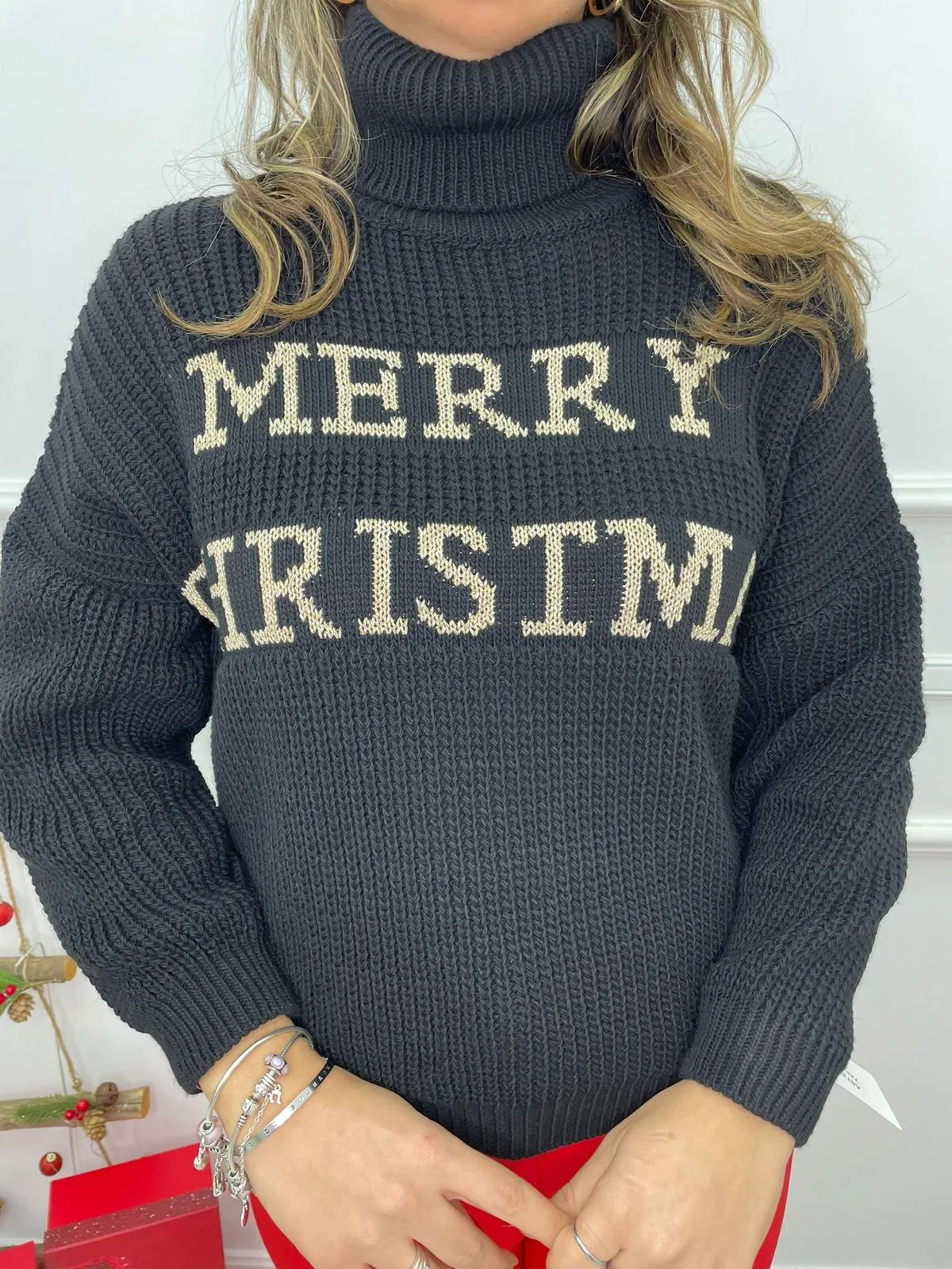 Maglione natalizio Merry Christmas