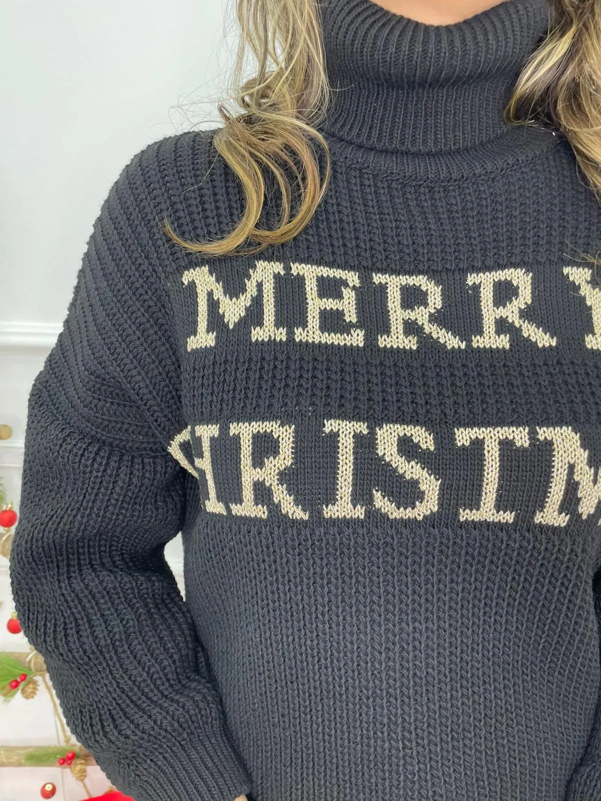 Maglione natalizio Merry Christmas