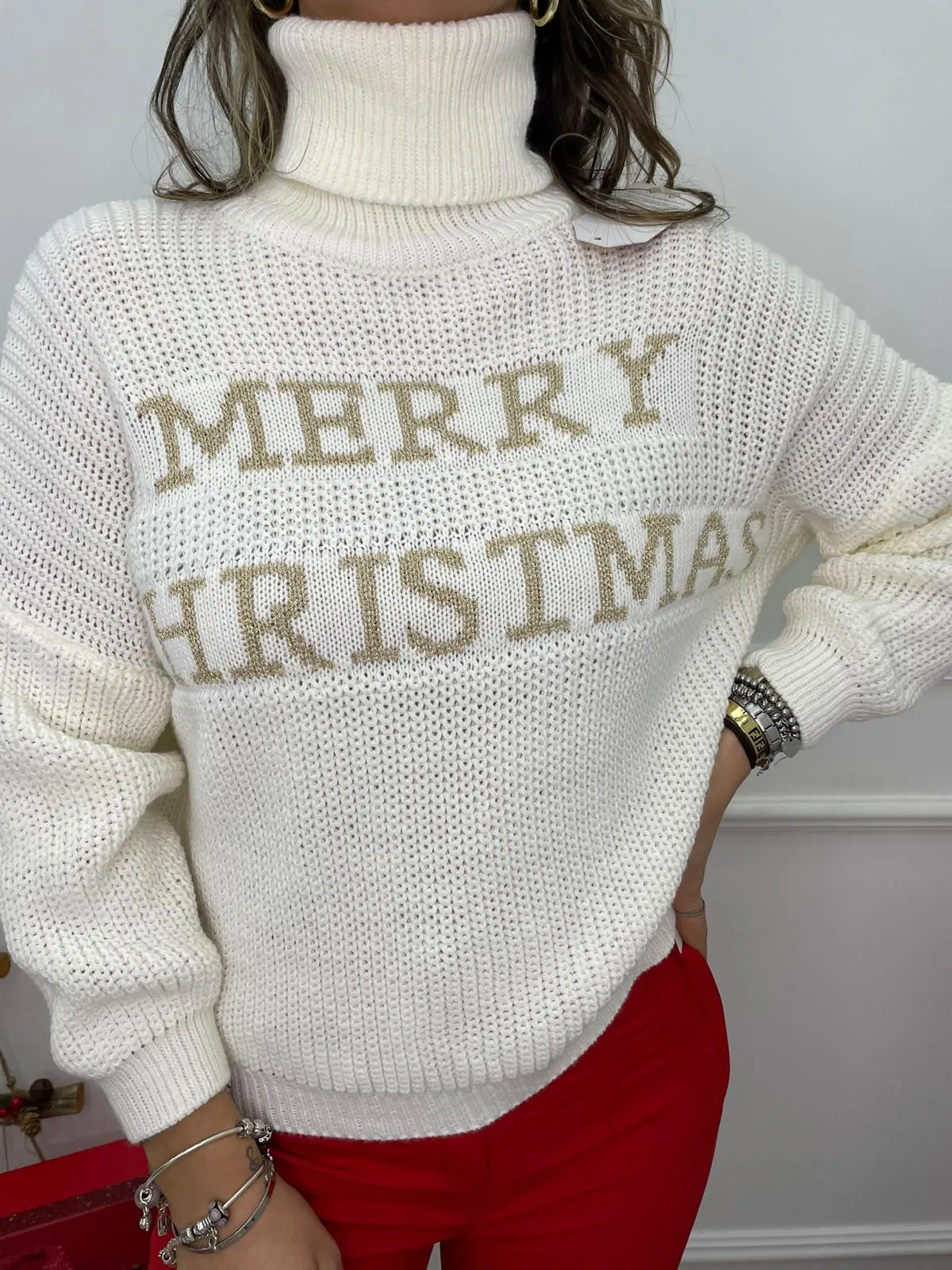 Maglione natalizio Merry Christmas