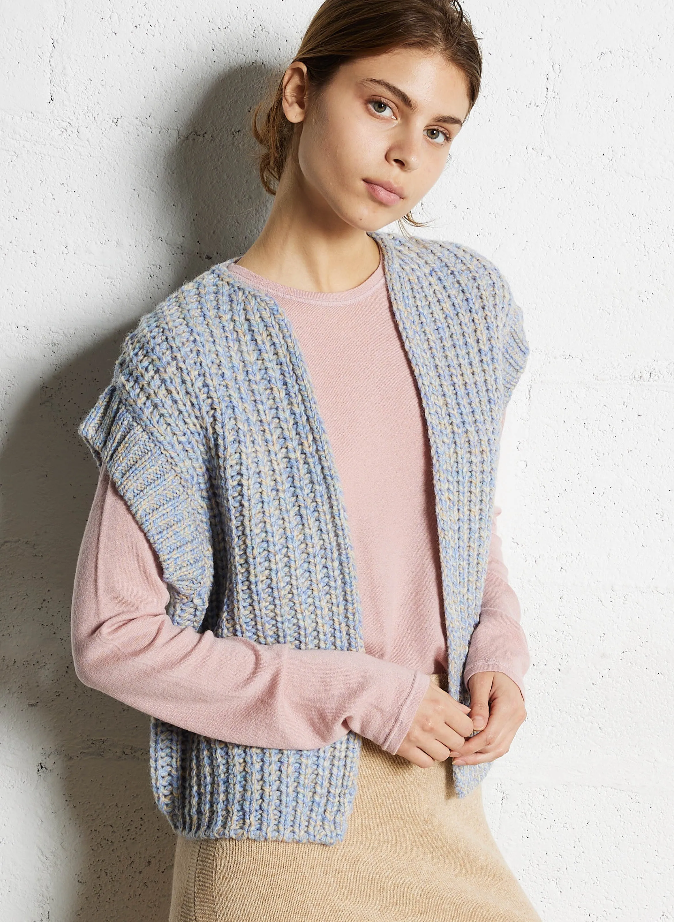  MAISON 123   CLARENCE - Giacca dritta in misto lana | Beige